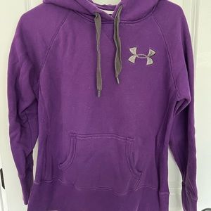 Under armour purple hoodie